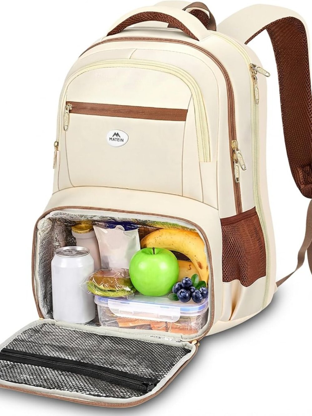 Backpack Lunch Bag For Women, Cute Teacher Insulated Cooler Backpack | Lunch Com